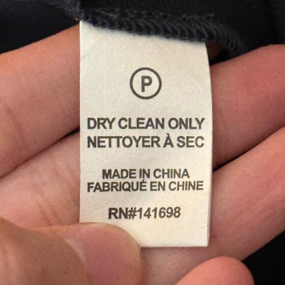 Ramy Brook Benita Asymmetric A-line gown dress black size 12 - Picture 7 of 9